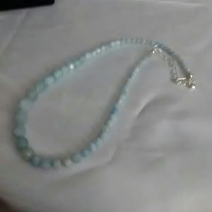 Jay KIng Aquamarine 18" SS Necklace